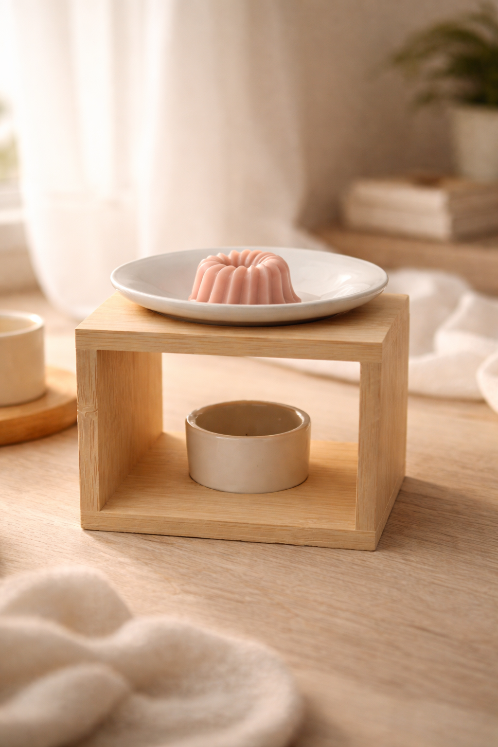 Brûle-Fondant “Essence Naturelle” – Bois & Céramique