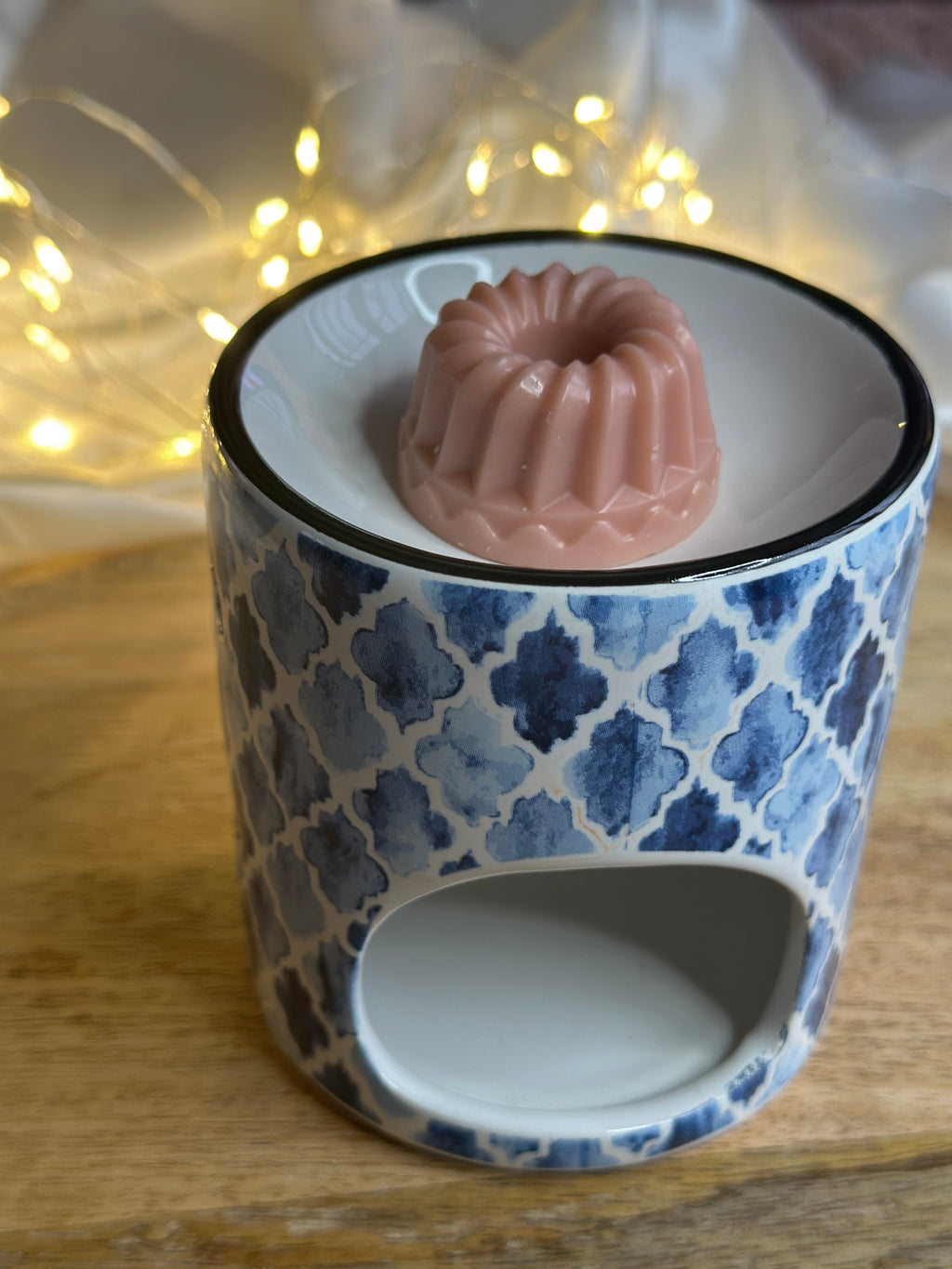 Brûle-Fondant Céramique – Motif Bleu Azur