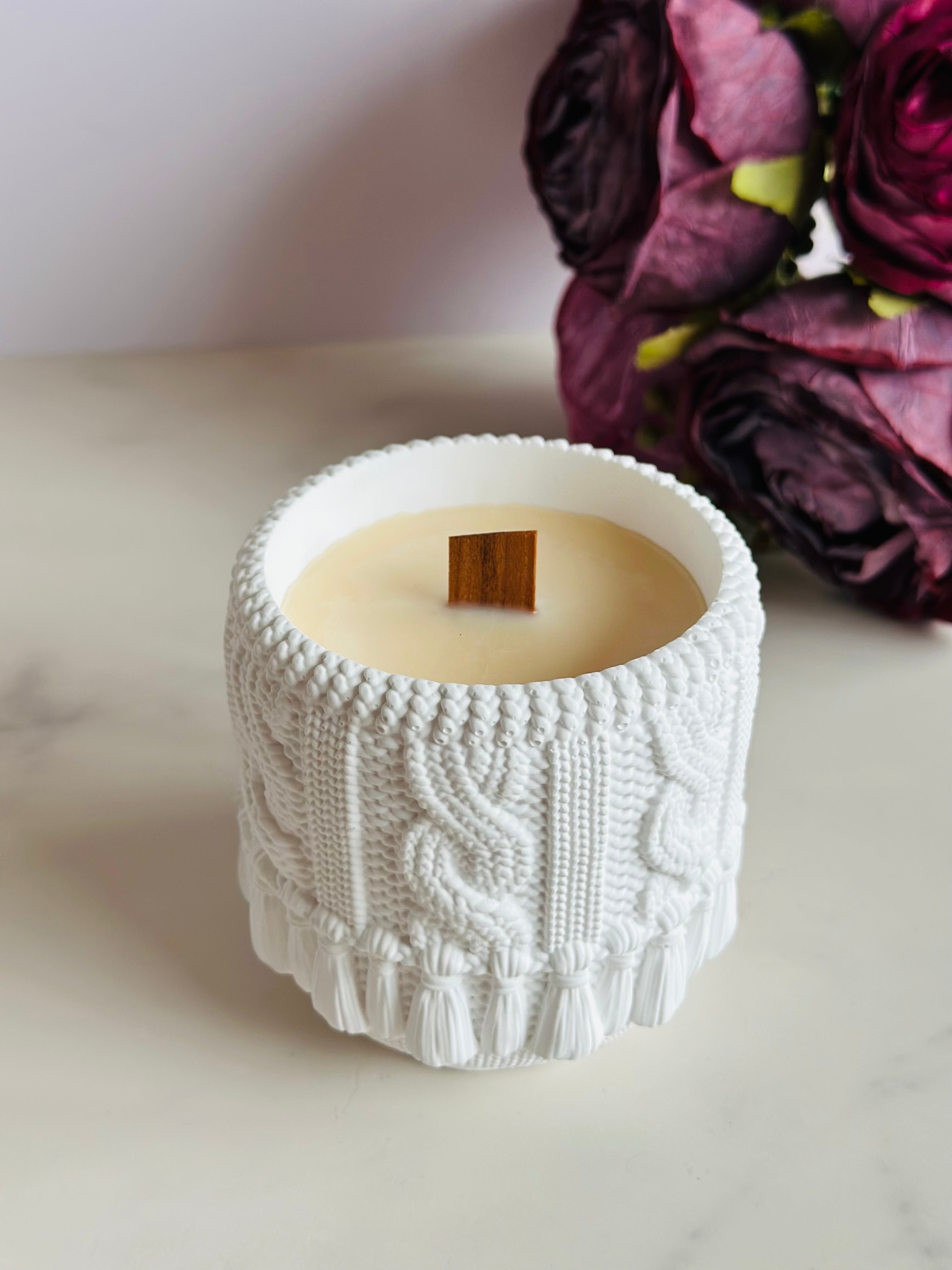 La Bougie AURÉA – Parfum Chèvrefeuille