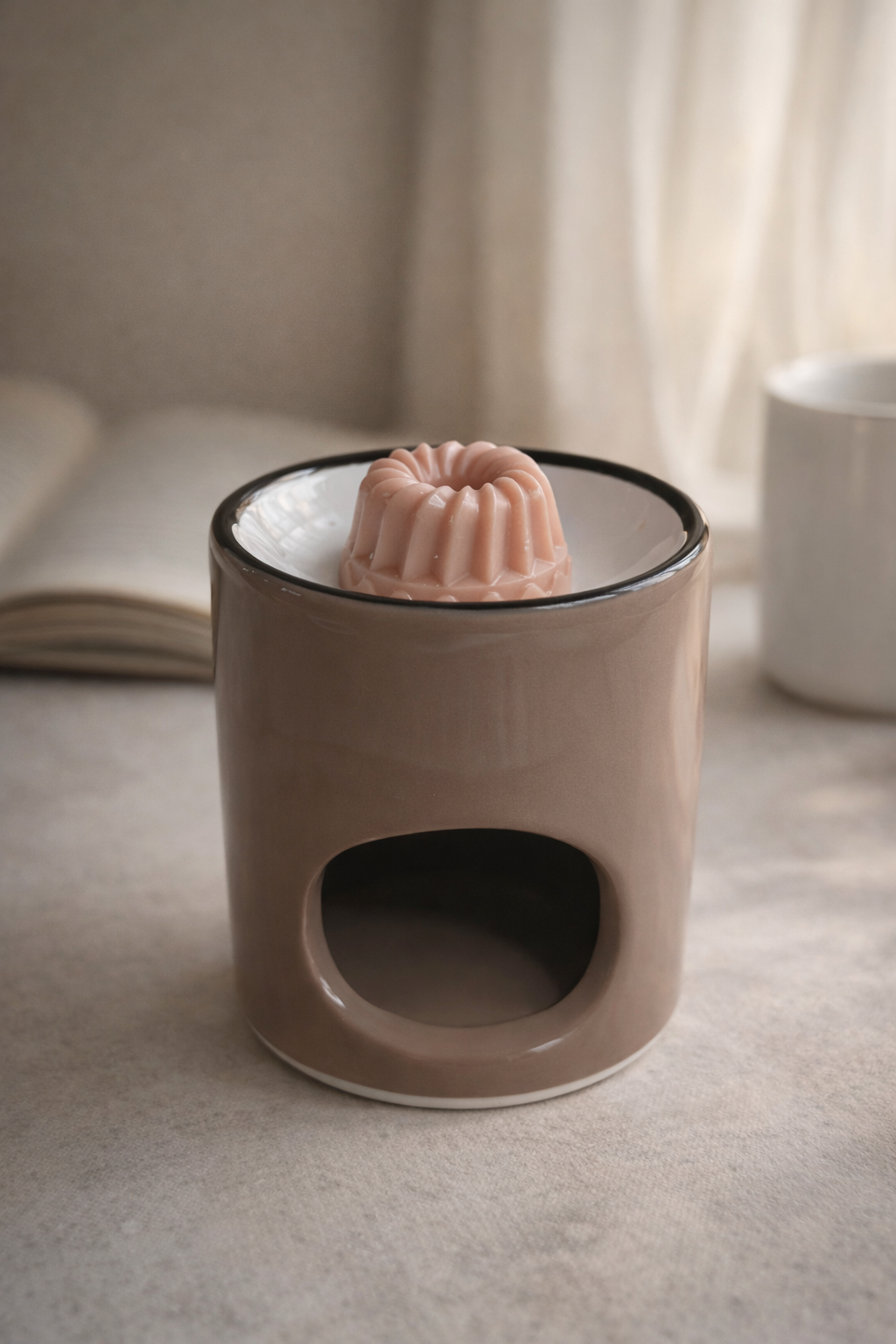 Brûle-Fondant Céramique – Taupe