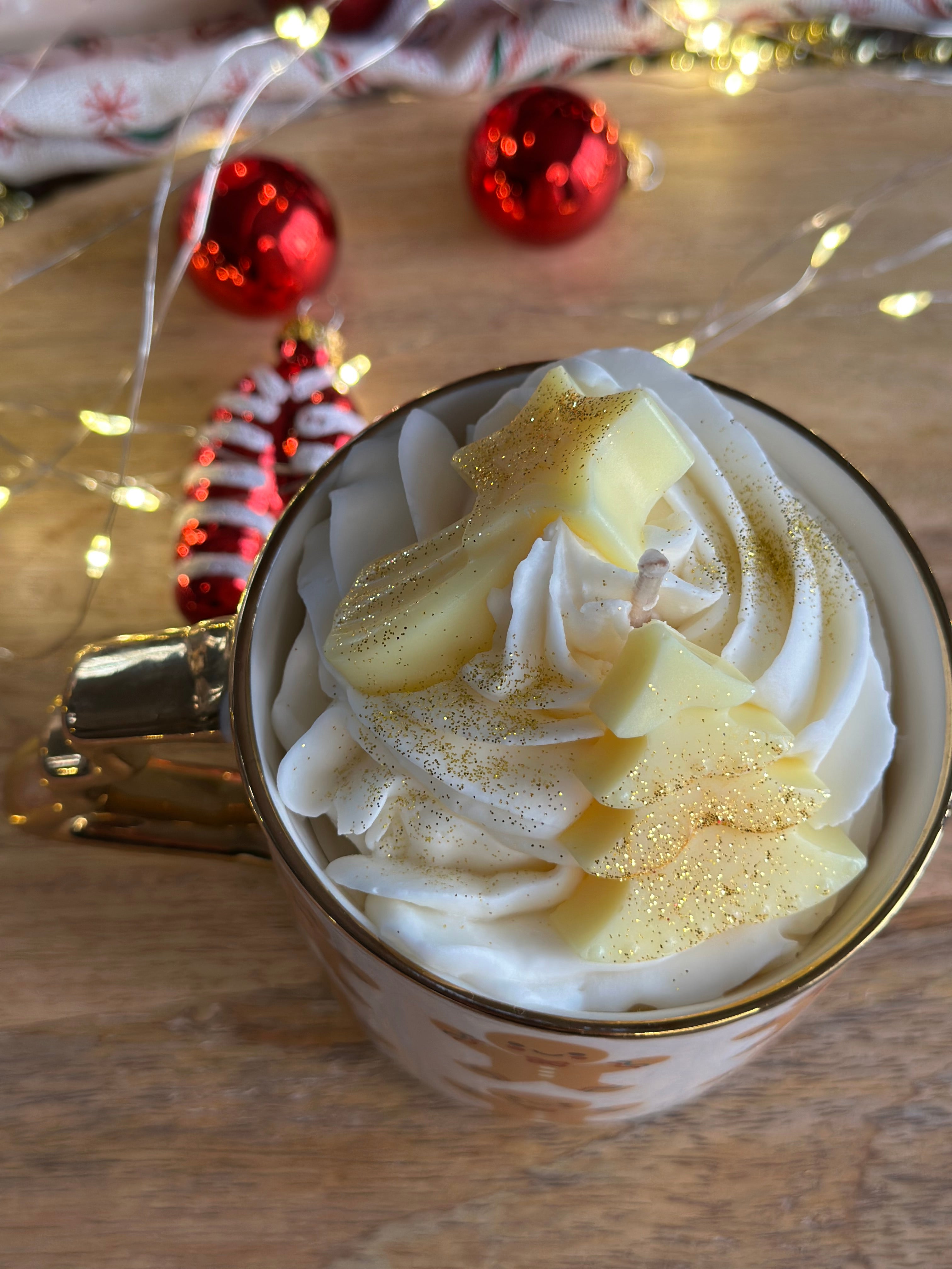 Bougie gourmande – Vanille de Noël 🎄