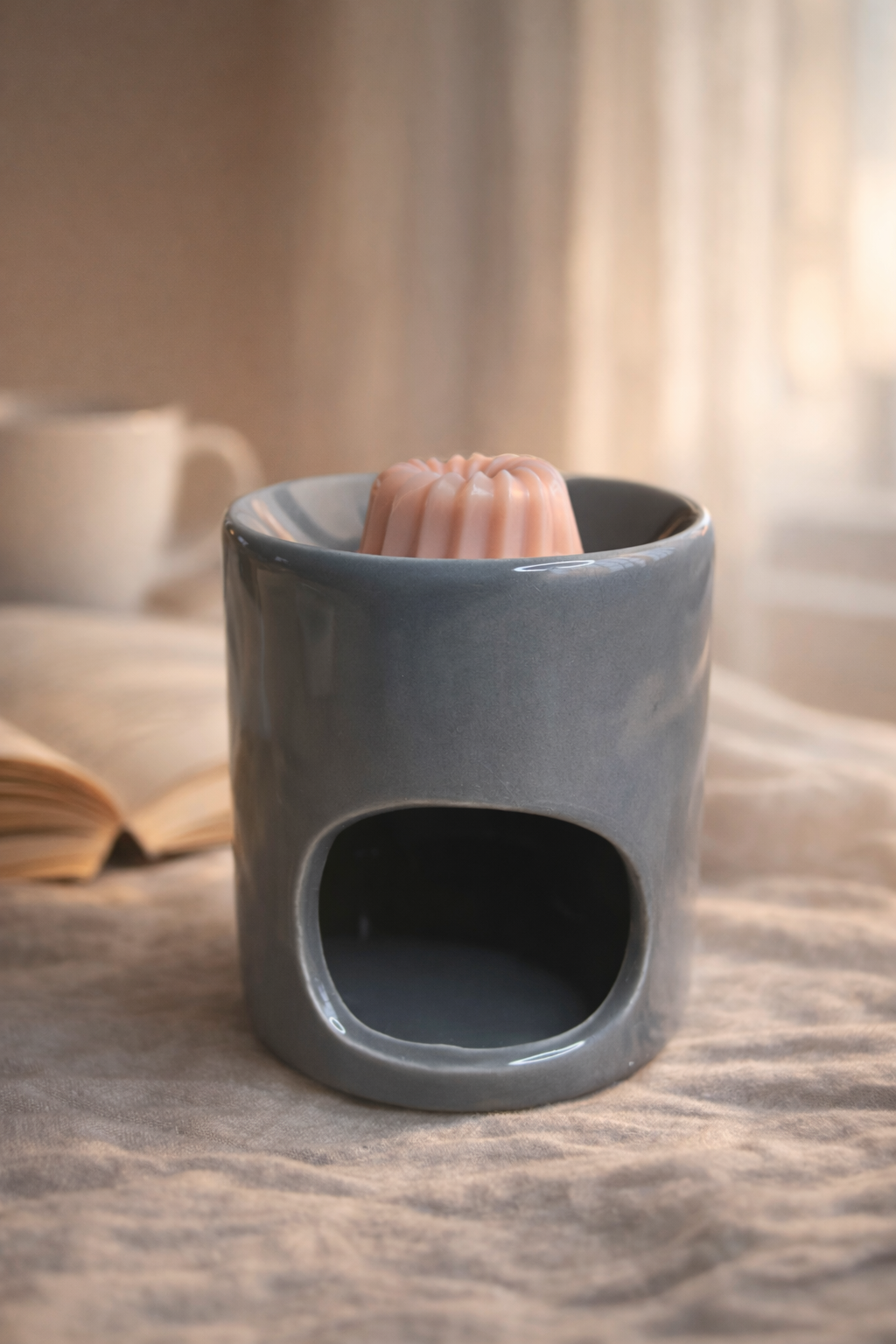 Brûle-Fondant Céramique – Gris Ardoise