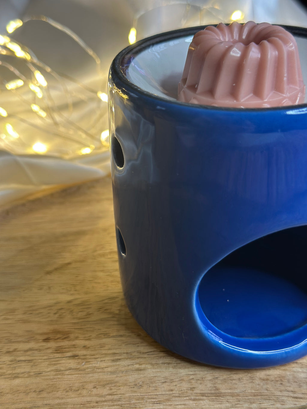 Brûle-Fondant en Céramique – Bleu Minuit