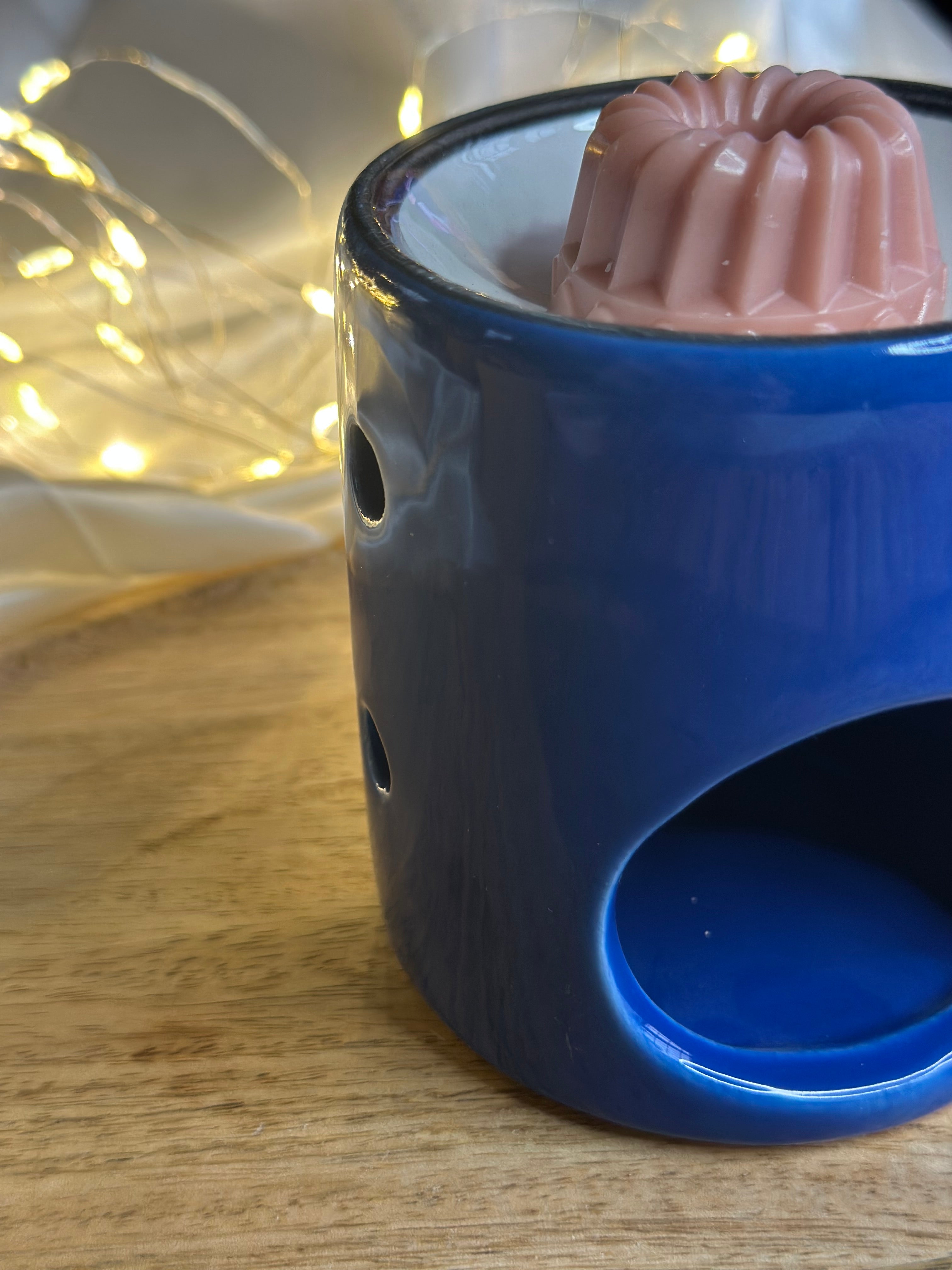 Brûle-Fondant en Céramique – Bleu Minuit
