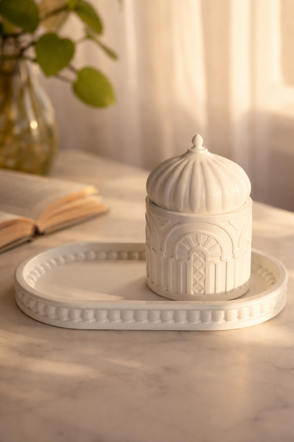 Plateau Décoratif Multifonction – Écrin Élégant