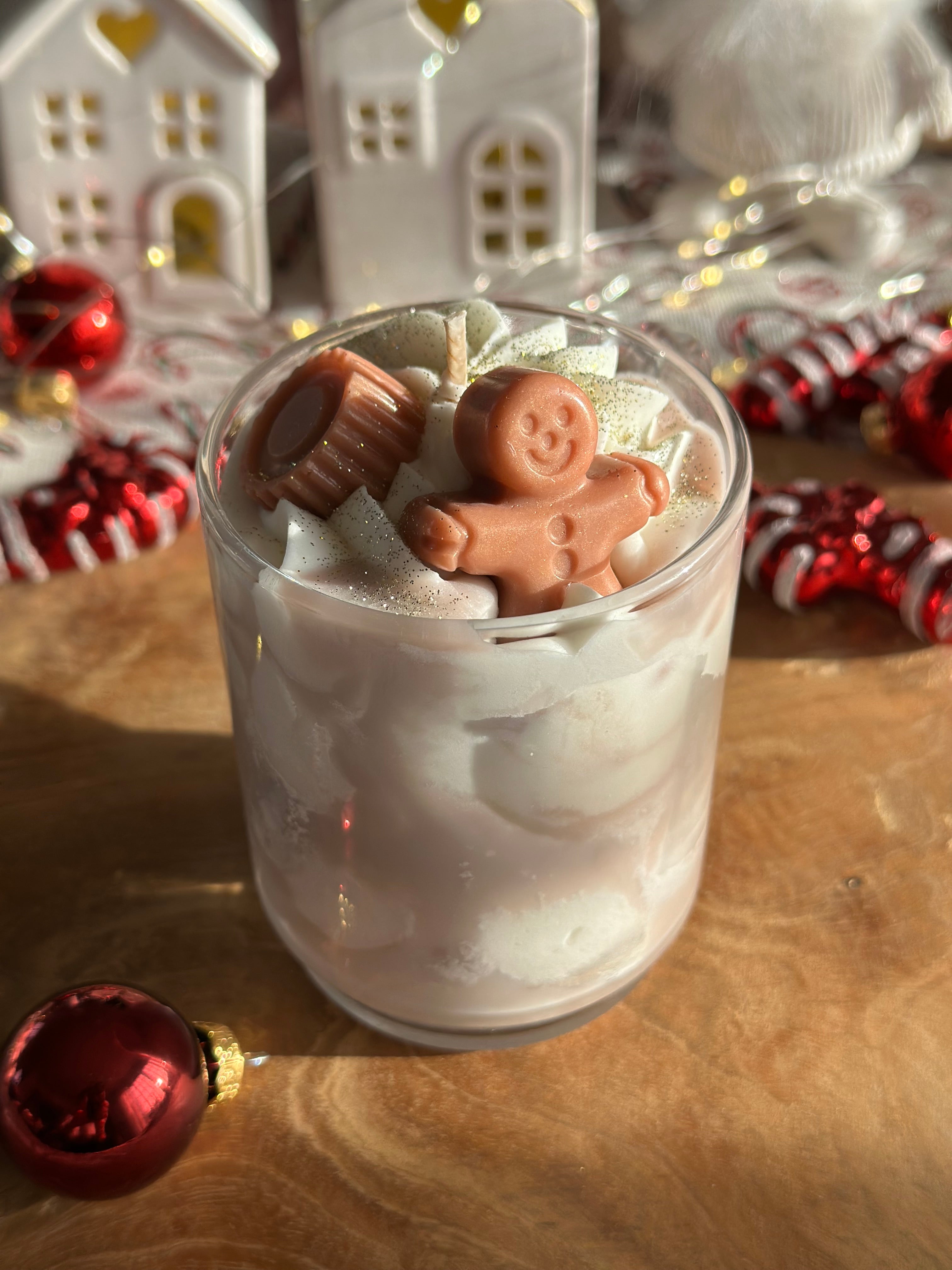 🎄 Bougie Gourmande – Pain d’Épices