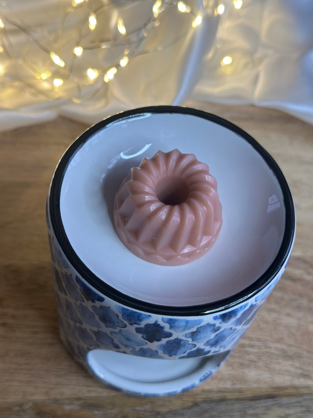 Brûle-Fondant Céramique – Motif Bleu Azur