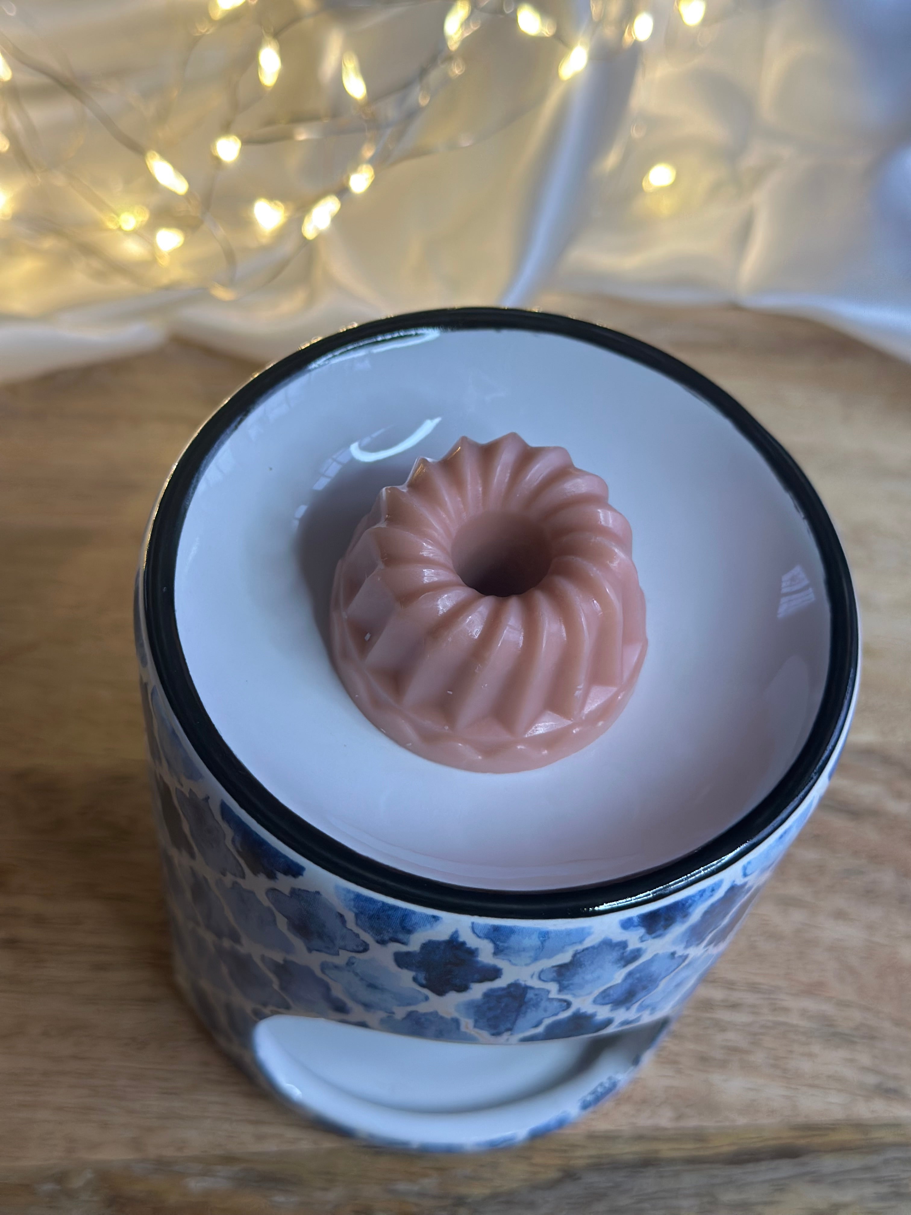 Brûle-Fondant Céramique – Motif Bleu Azur