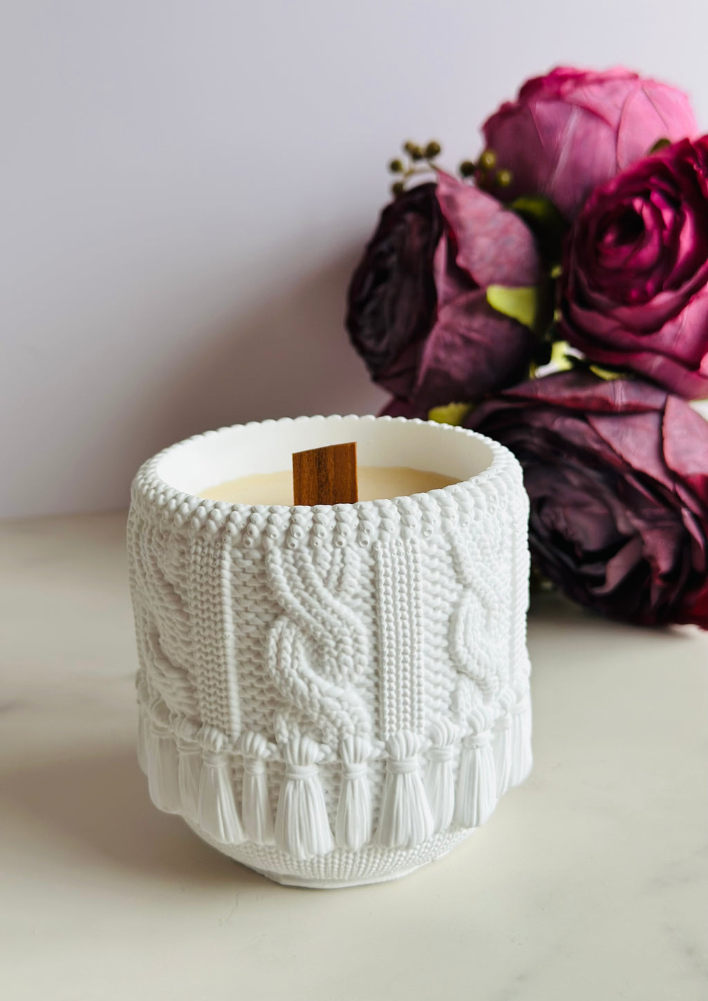 La Bougie AURÉA – Parfum Chèvrefeuille