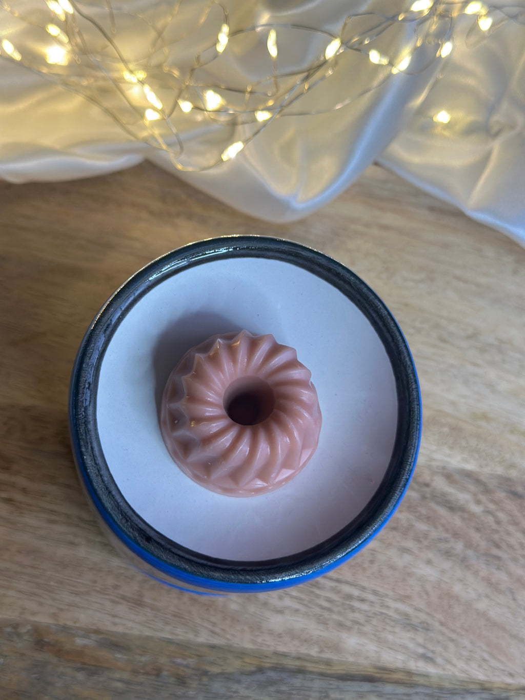 Brûle-Fondant en Céramique – Bleu Minuit