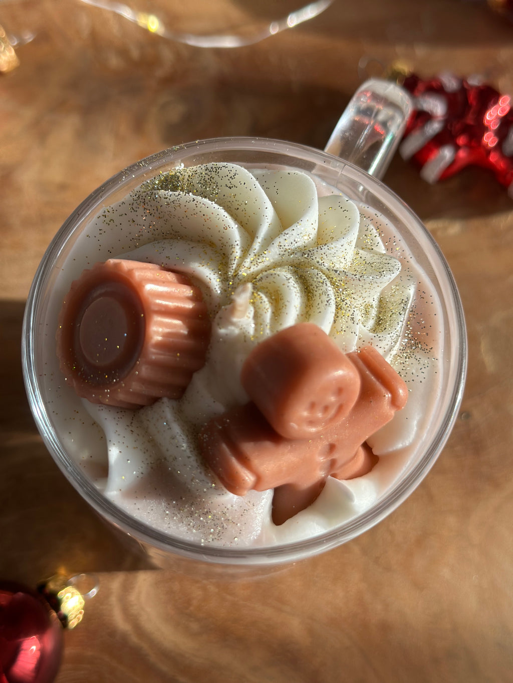 🎄 Bougie Gourmande – Pain d’Épices