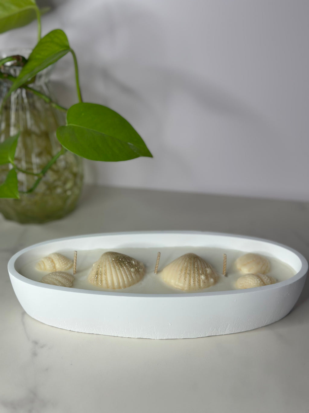 La bougie ASUR – Parfum Éclat d’Agrumes & Brise Marine