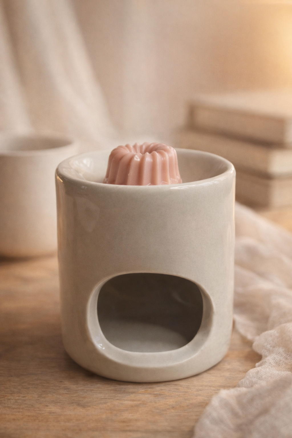 Brûle-Fondant Céramique – Beige Sable